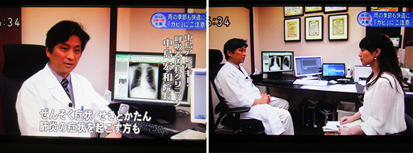 2016年5月31日NHKテレビ「ニュースほっと関西」に出演